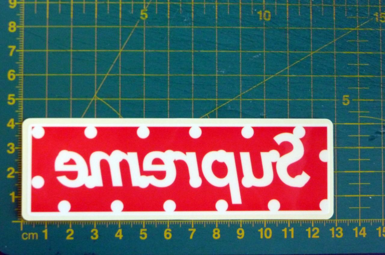 Huge supreme sticker sales